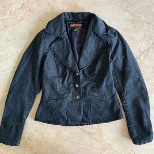 Dollhouse Denim Blazer Jacket